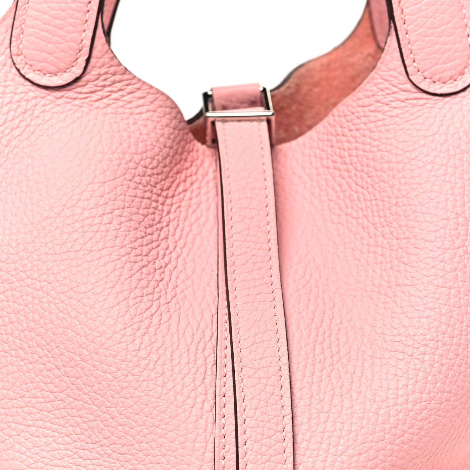 Hermes Taurillon Clemence Picotin Lock 18 PM Rose Sakura 8 of 11