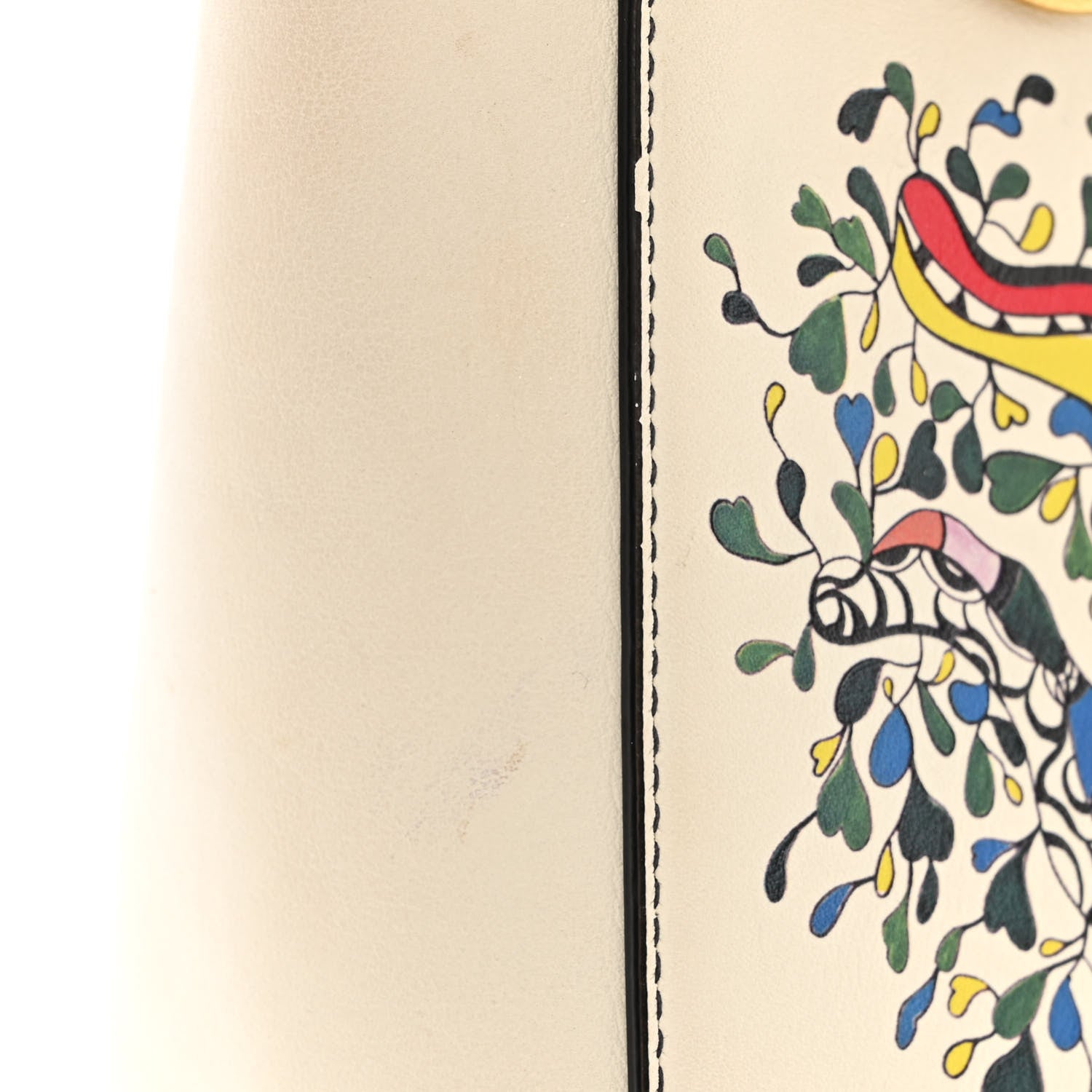 Christian Dior Calfskin Niki De Saint Phalle Medium Supple Lady Dior Off White 14 of 16