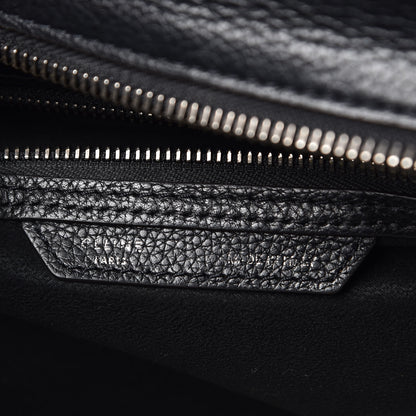 Celine Drummed Calfskin Mini Luggage Black 7 of 11