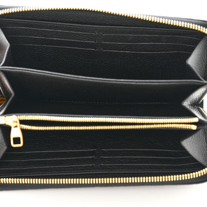 Louis Vuitton Empreinte Zippy Wallet Black 5 of 10