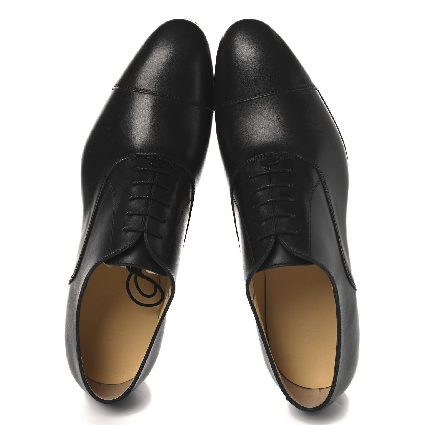 Smooth Calfskin Mens Loafers 46 Black