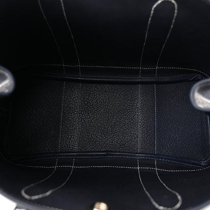 Hermes Toile Negonda Garden Party 30 TPM Bleu Marine 5 of 10