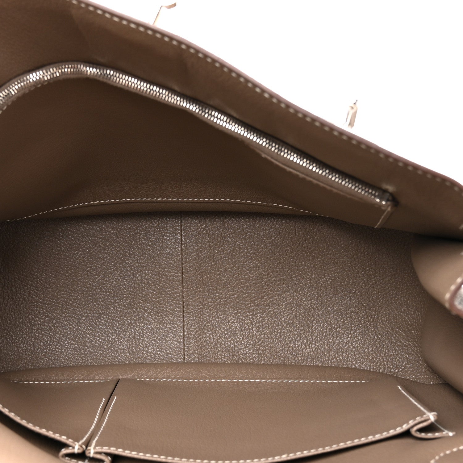 Hermes Taurillon Clemence Jypsiere 34 Etoupe 5 of 14