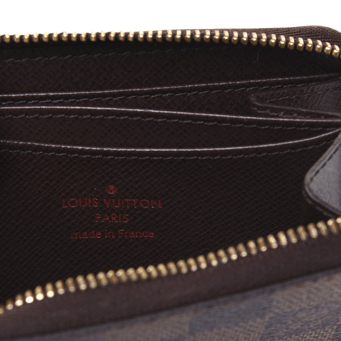 Damier Ebene Zippy Coin Purse