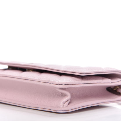 Chanel Caviar Quilted Wallet On Chain WOC Light Pink 7 of 12