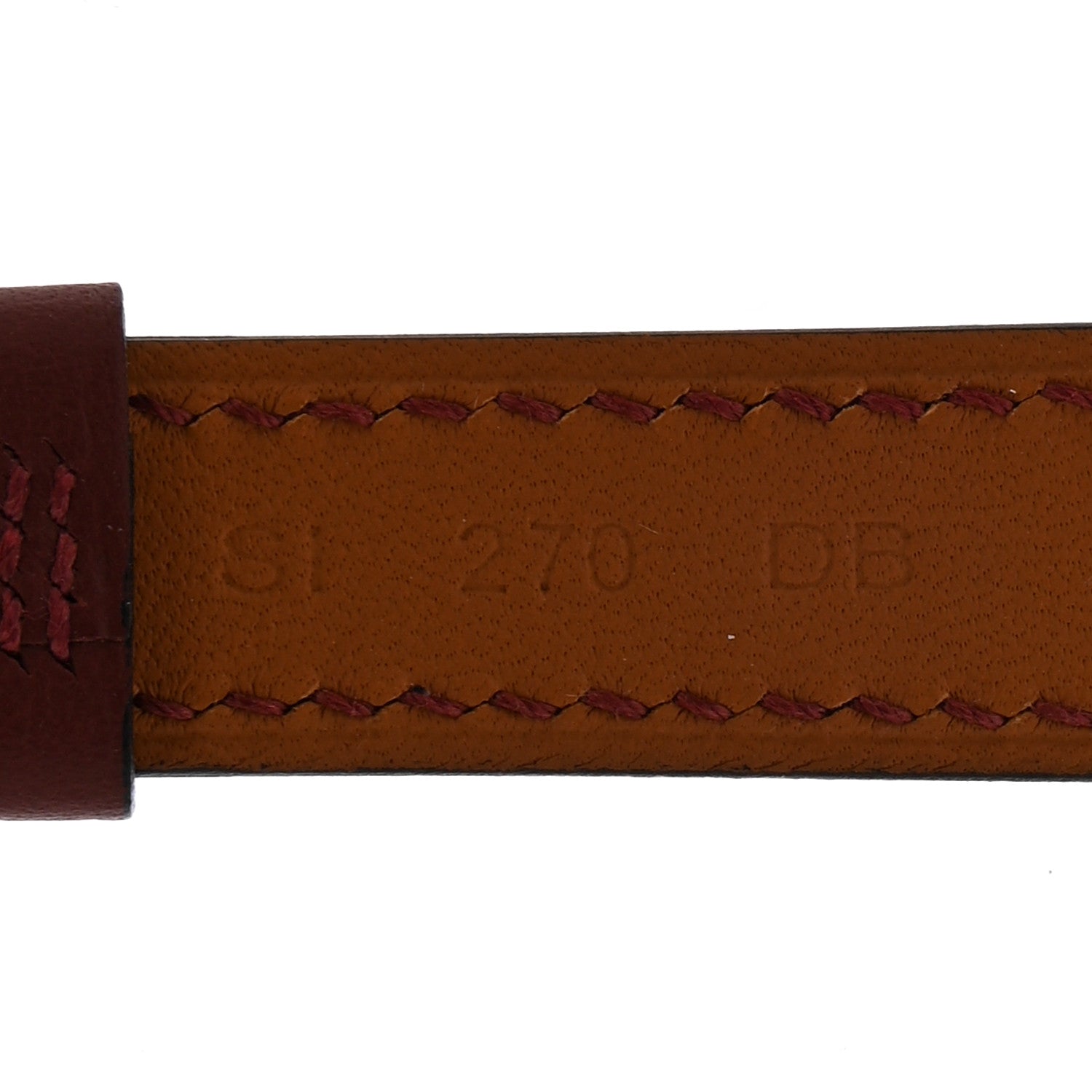 Hermes Swift 41mm Apple Watch Attelage Double Tour Band Rouge H 4 of 5