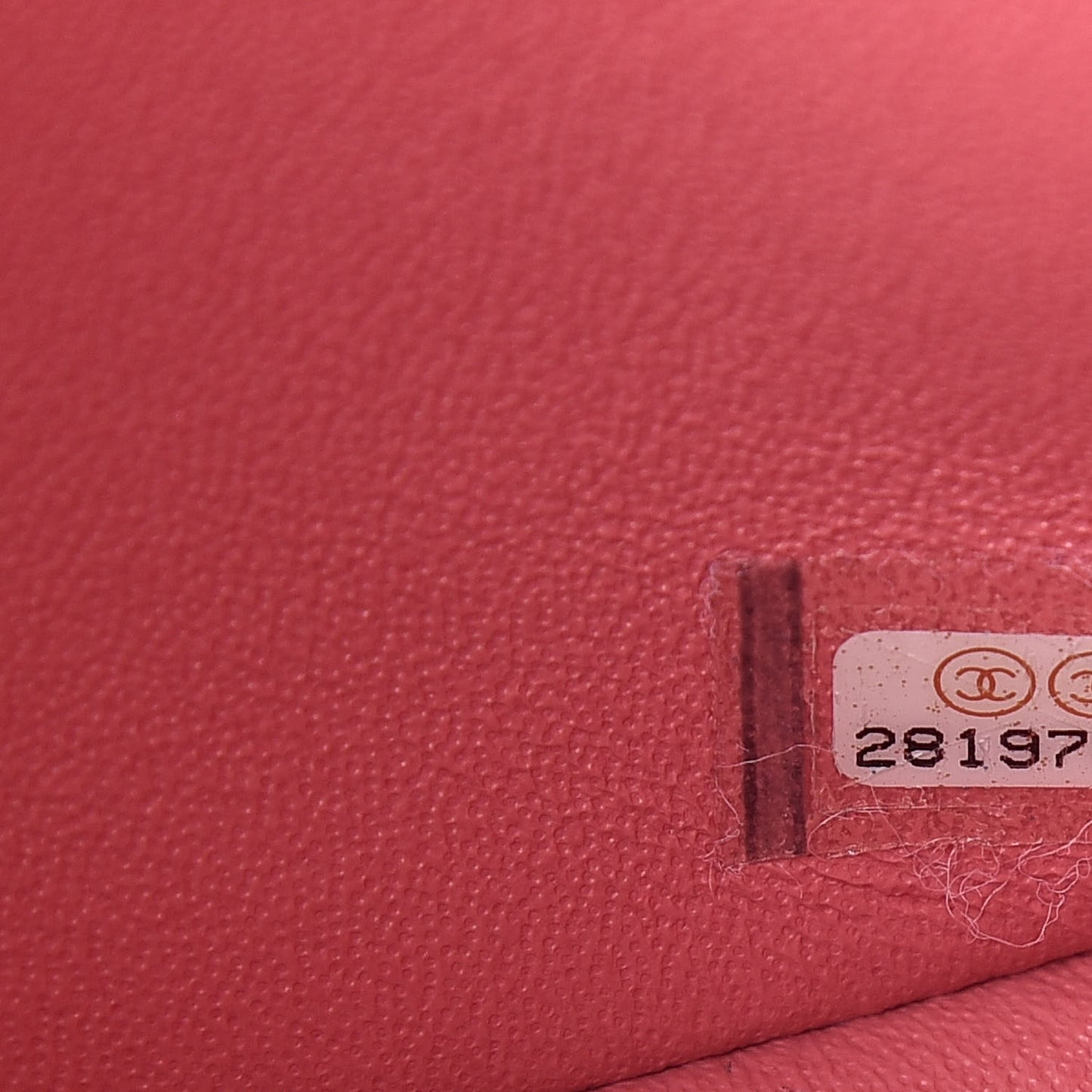 Lambskin Quilted Mini Rectangular Flap Pink