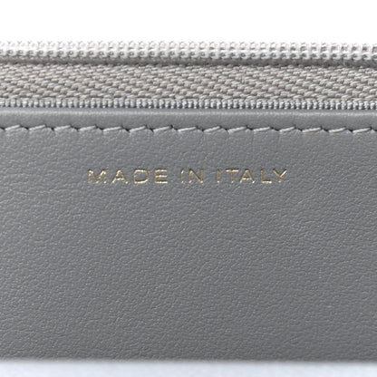 Chanel Caviar Quilted Wallet On Chain WOC Grey 9 of 10