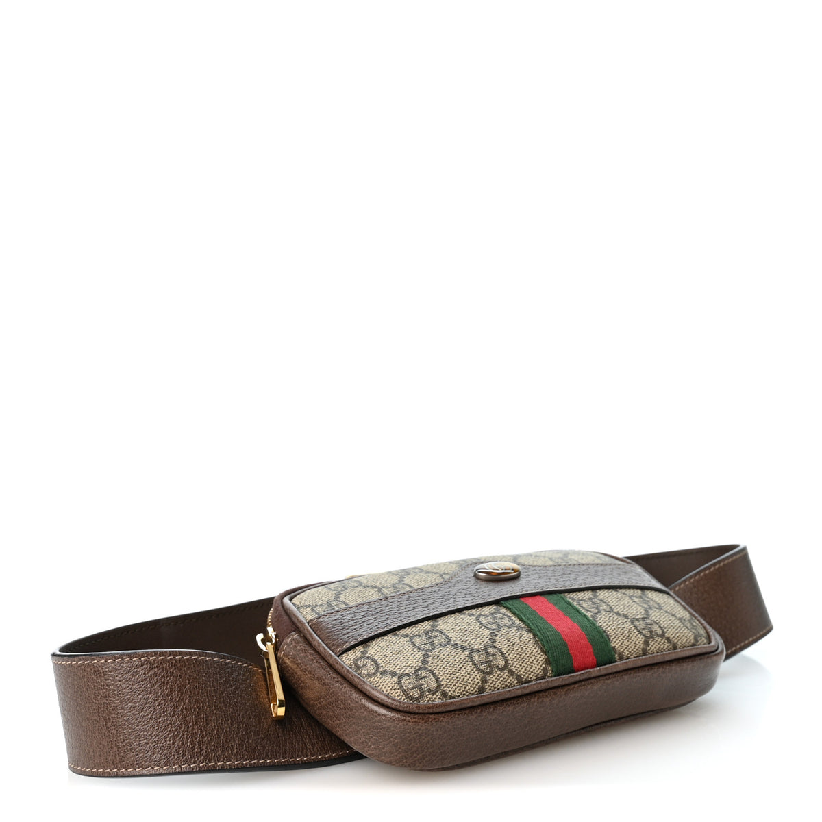 Gucci GG Supreme Monogram Ophidia Belted iPhone Case 75 30 Dark Brown 4 of 11