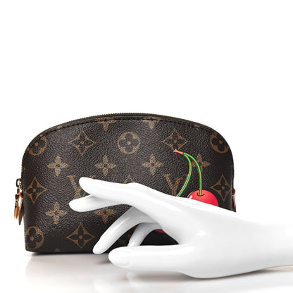 Louis Vuitton LV X TM Monogram Cerises Cosmetic Pouch PM 2 of 7
