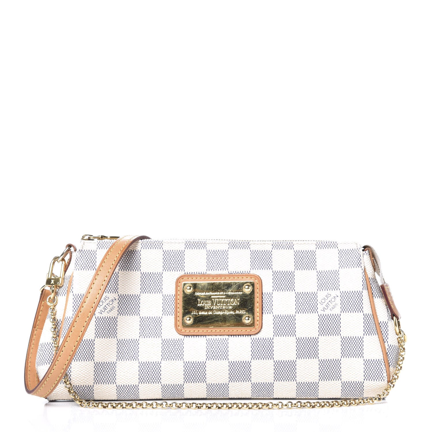 Louis Vuitton Damier Azur Eva Clutch 1 of 10