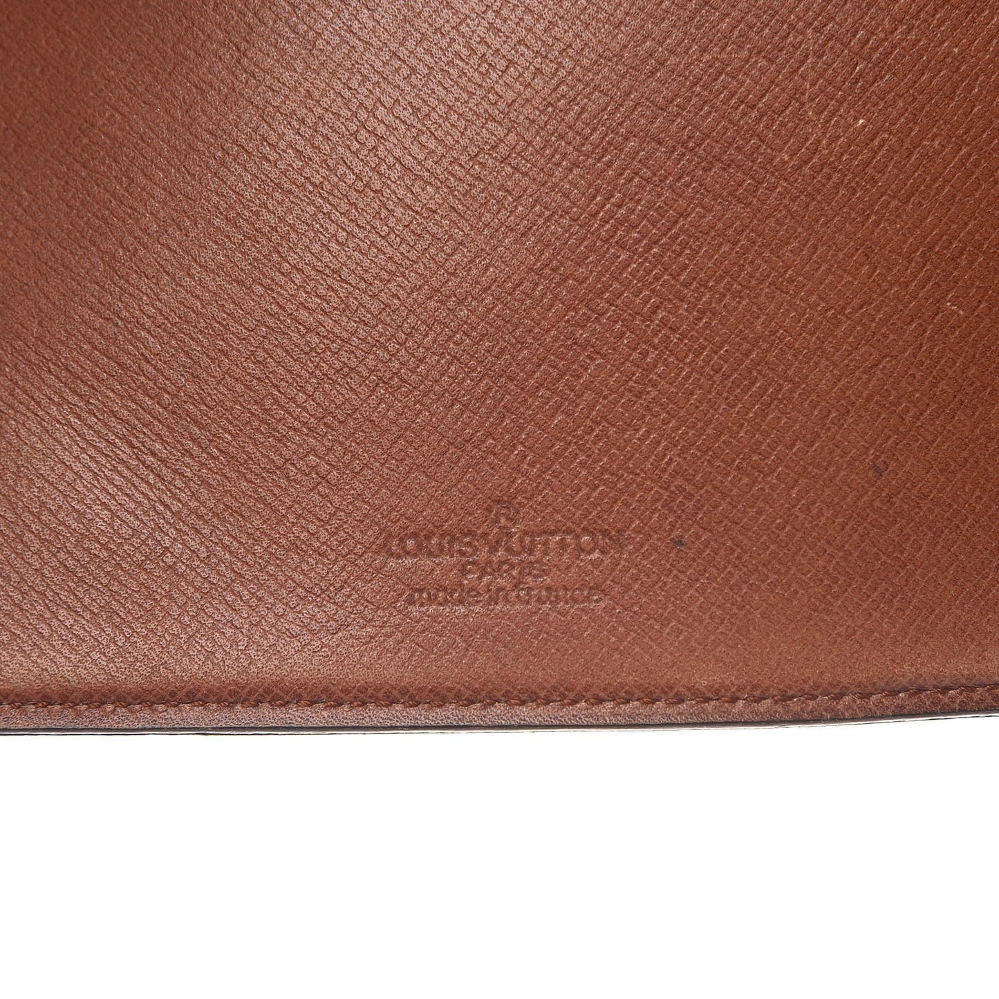 Monogram Desk Agenda Cover