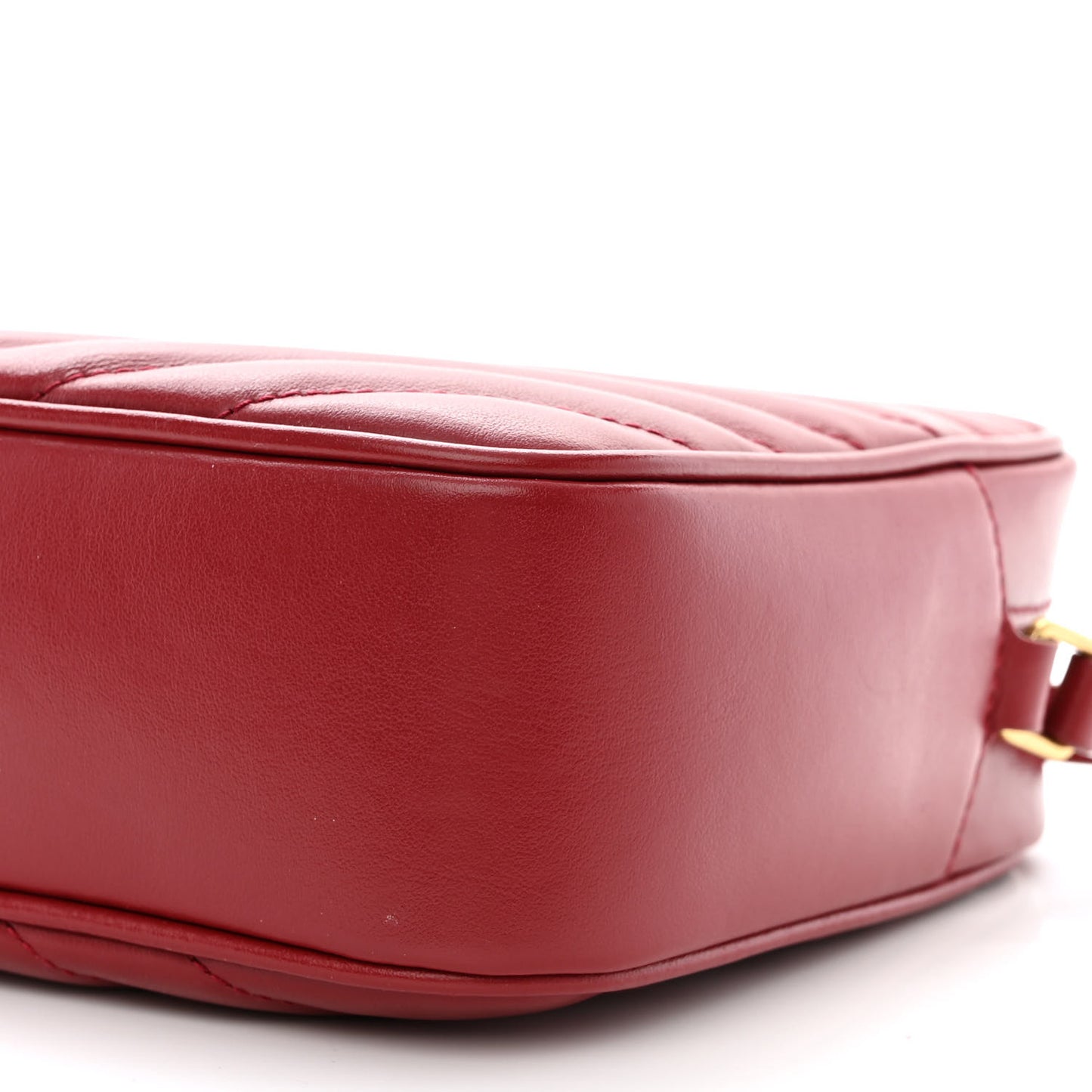 Calfskin Matelasse Monogram Lou Camera Bag Rouge Eros