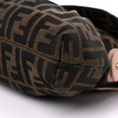 Fendi Zucca Cuoio Lucido Small Chef Shoulder Bag Tobacco Bois de Rose 8 of 12