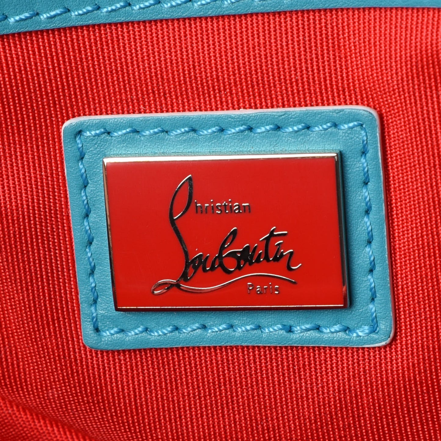 Calfskin Woven Valou Backpack Blue