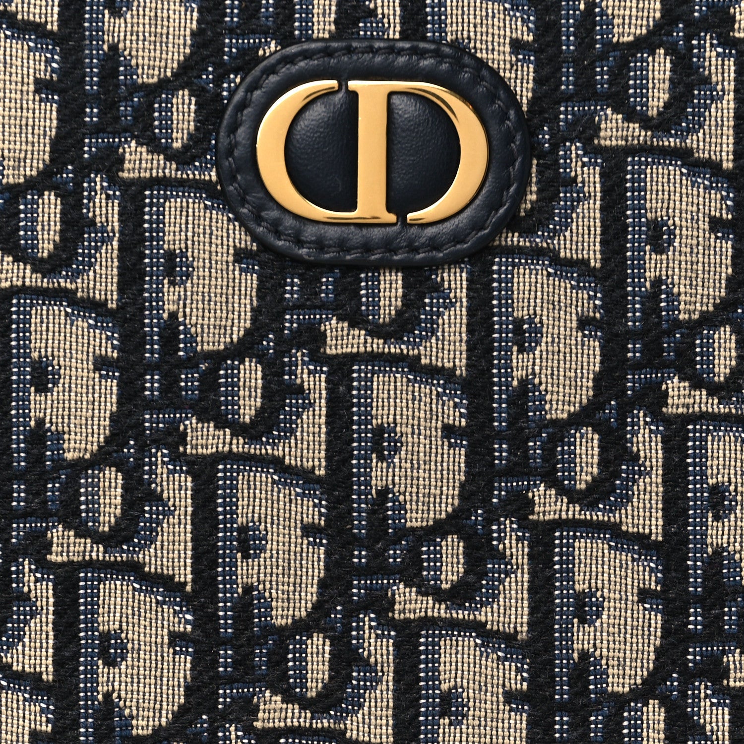 Christian Dior Oblique 30 Montaigne Pouch Blue 8 of 10