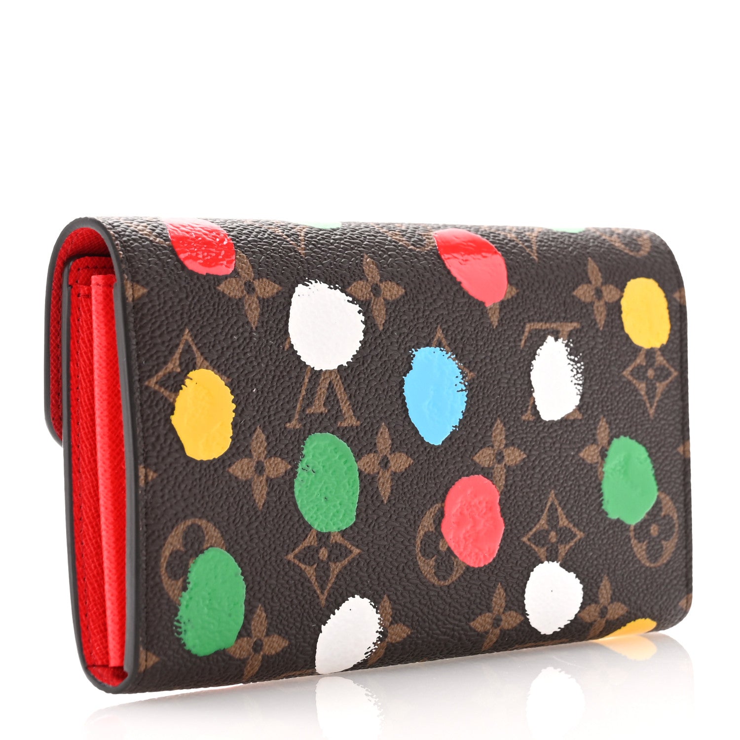 Louis Vuitton X YK Monogram Sarah Wallet 3 of 7