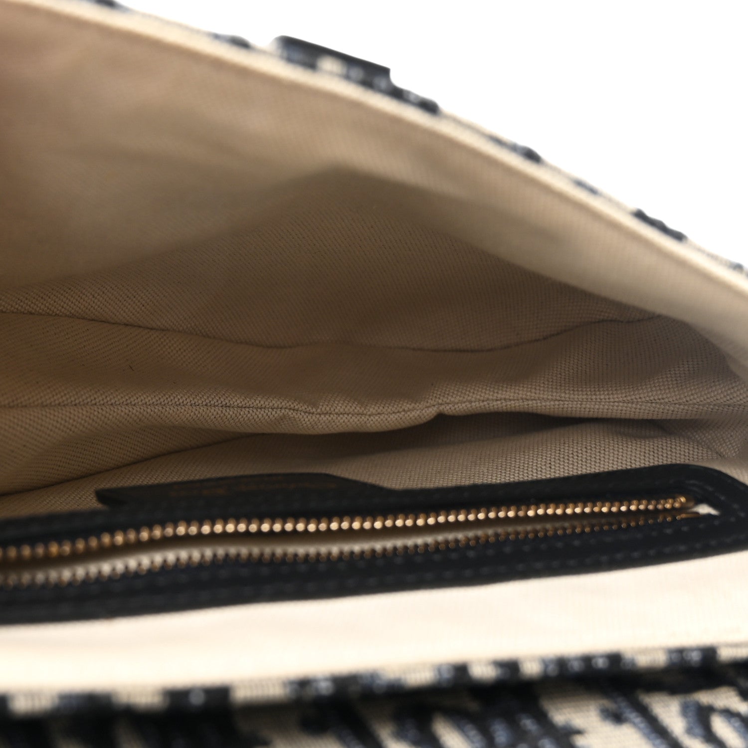 Christian Dior Oblique Saddle Bag Blue 5 of 10