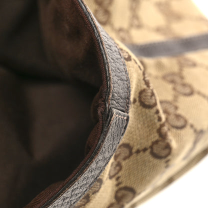 Gucci Monogram Large Abbey Tote Dark Brown 10 of 12