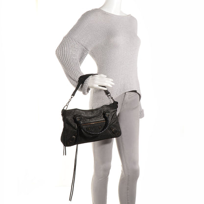Balenciaga Craquele Calfskin First Black 2 of 12