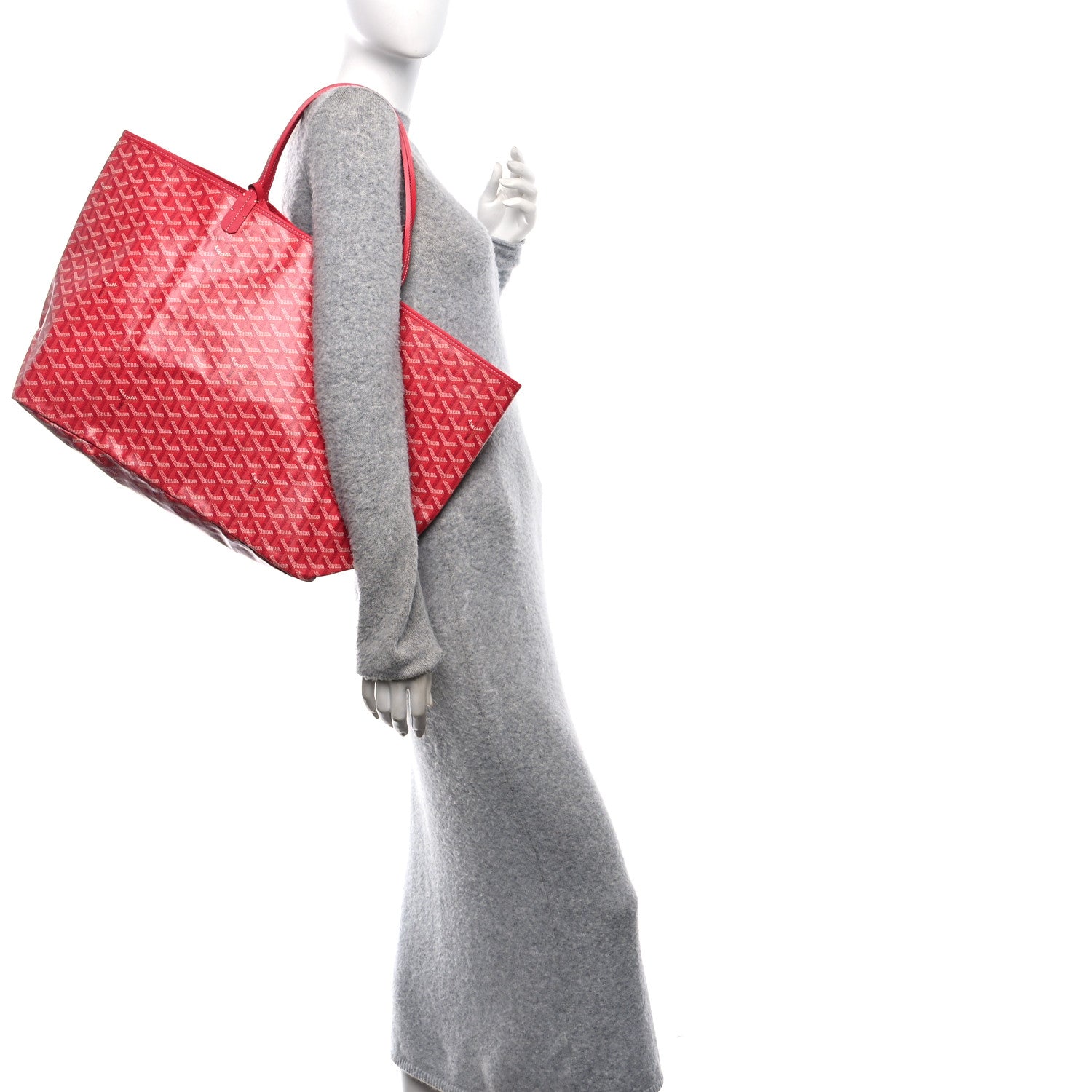 Goyard Goyardine Le Jardin Saint Louis GM Fuchsia 2 of 11