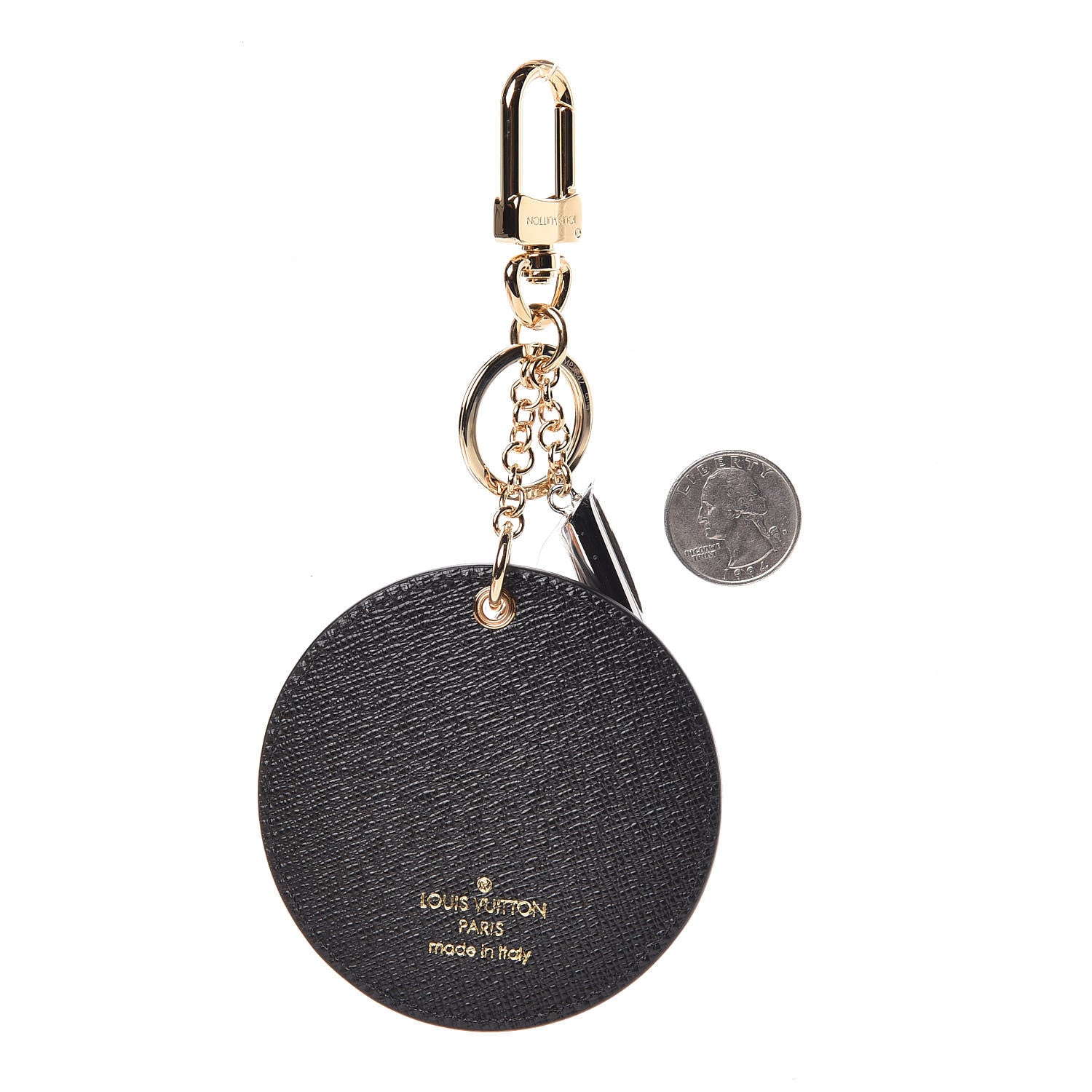 Louis Vuitton Reverse Monogram Night Lights Bag Charm Key Ring 2 of 4