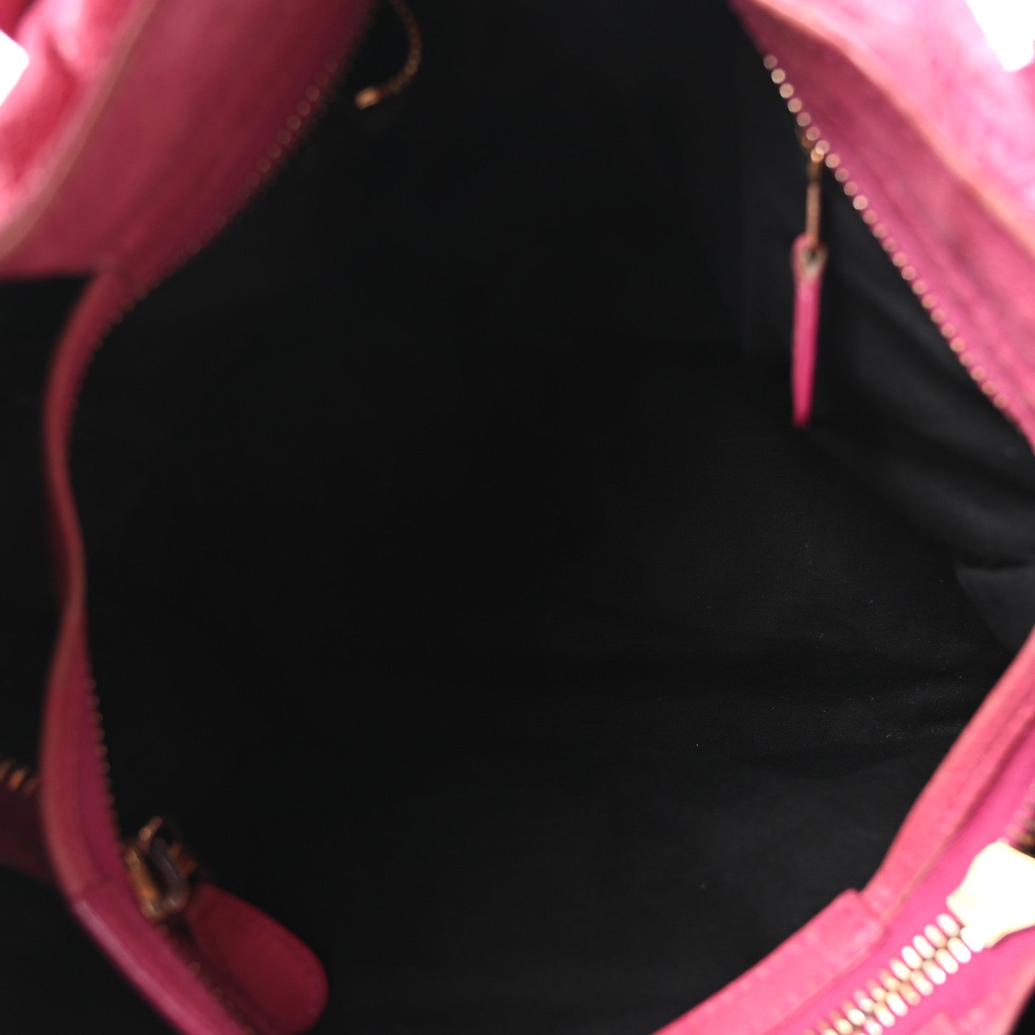 Balenciaga Agneau Giant 21 Rose Gold Hardware City Cyclamen Fucsia 4 of 9