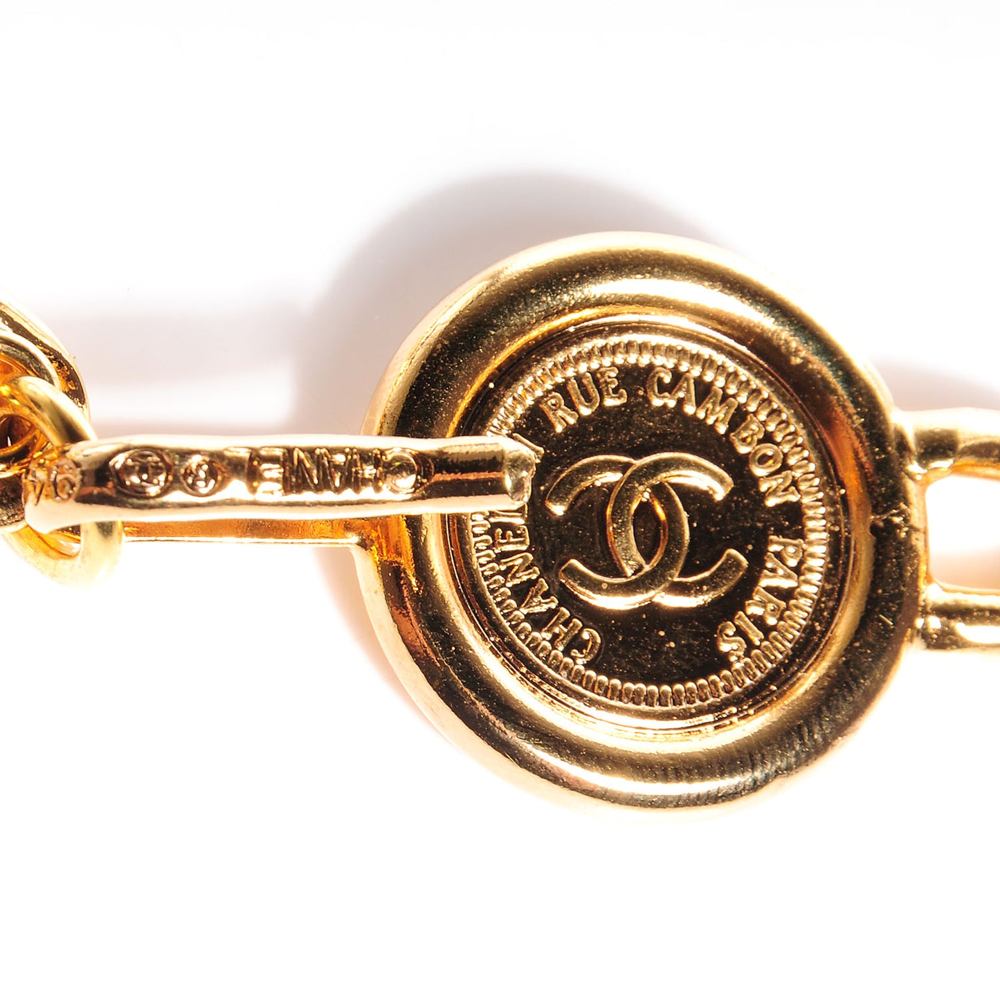 Chain 31 Rue Cambon Belt Gold