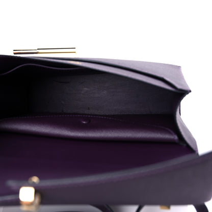 Hermes Epsom Verrou 21 Raisin 4 of 11