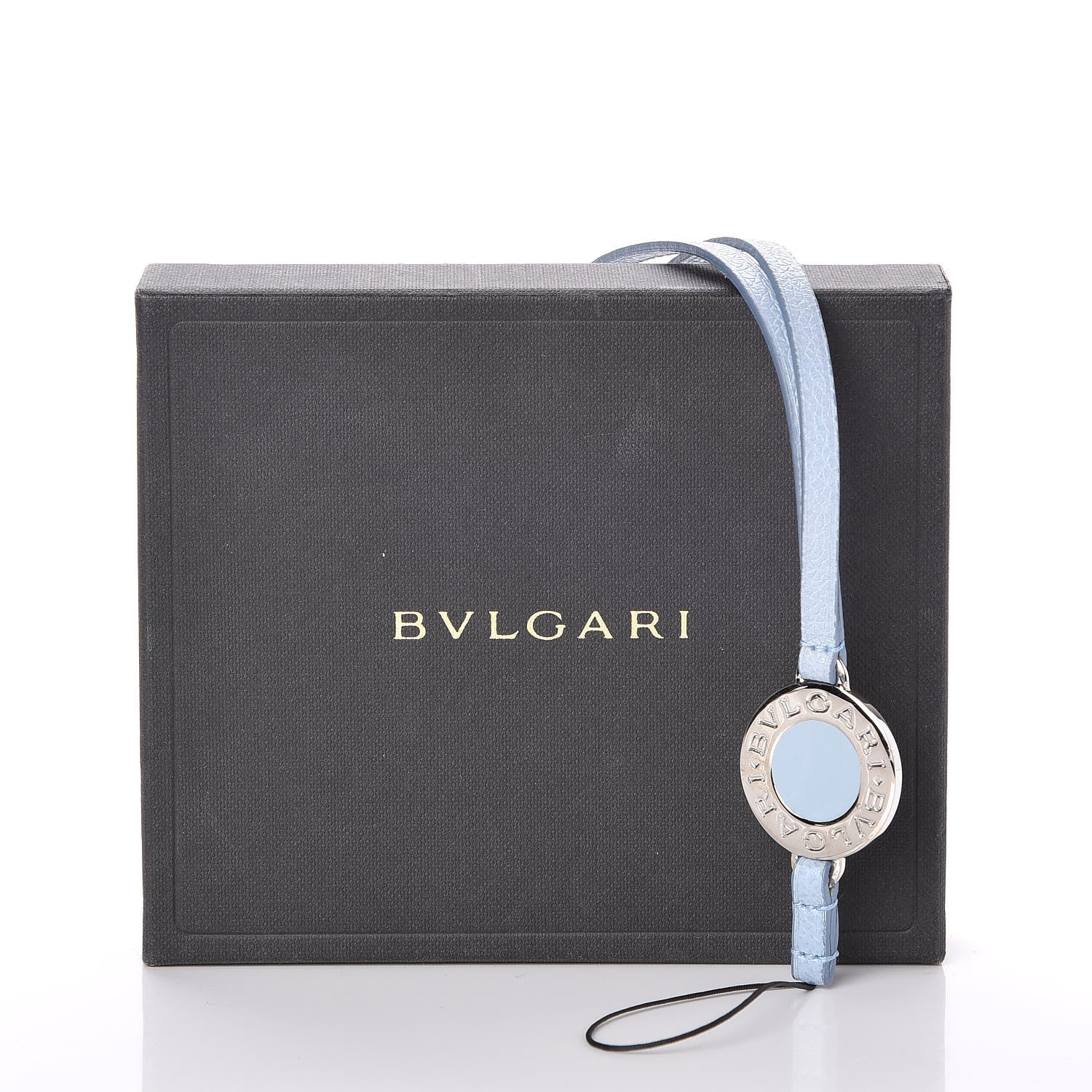 Bulgari Calfskin Lanyard Blue 5 of 5