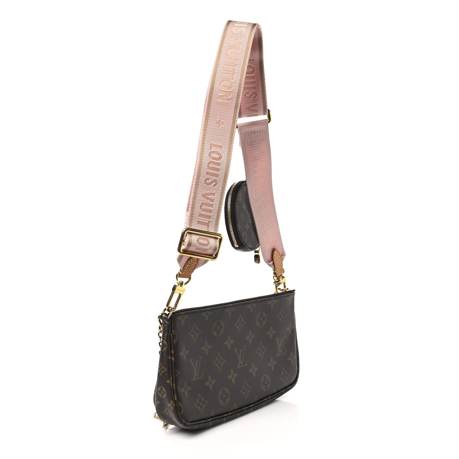 Louis Vuitton Monogram Multi Pochette Accessories Rose Clair 3 of 10