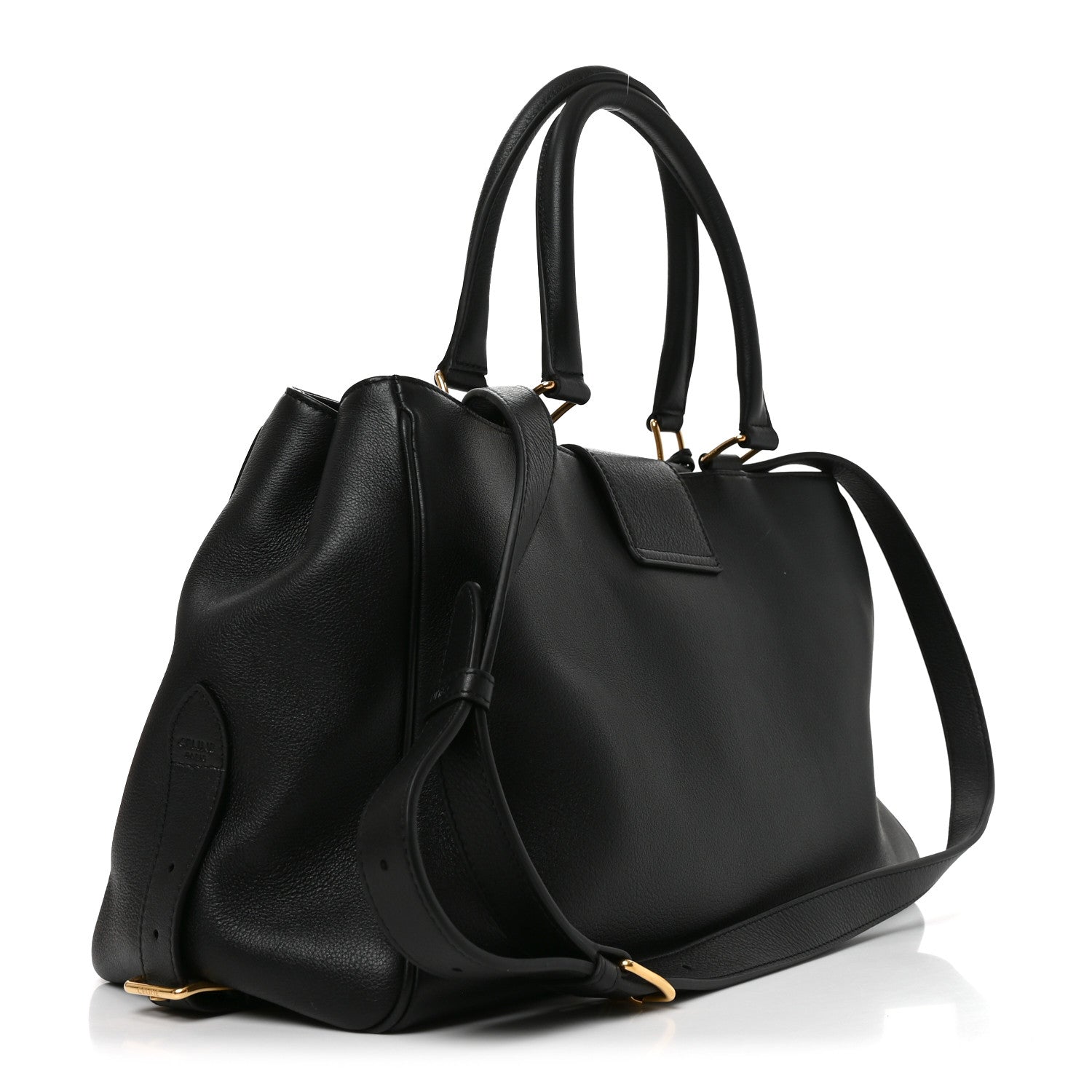 Celine Supple Calfskin Medium Appoline Black 3 of 9