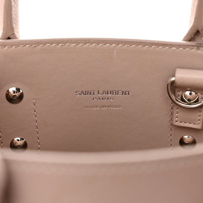 Saint Laurent Grained Calfskin Nano Sac De Jour Antique Rose 6 of 12
