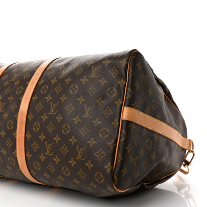Louis Vuitton Monogram Keepall Bandouliere 60 9 of 18