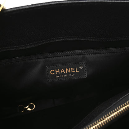 Chanel Caviar Quilted Grand Shopping Tote GST Black 6 of 11