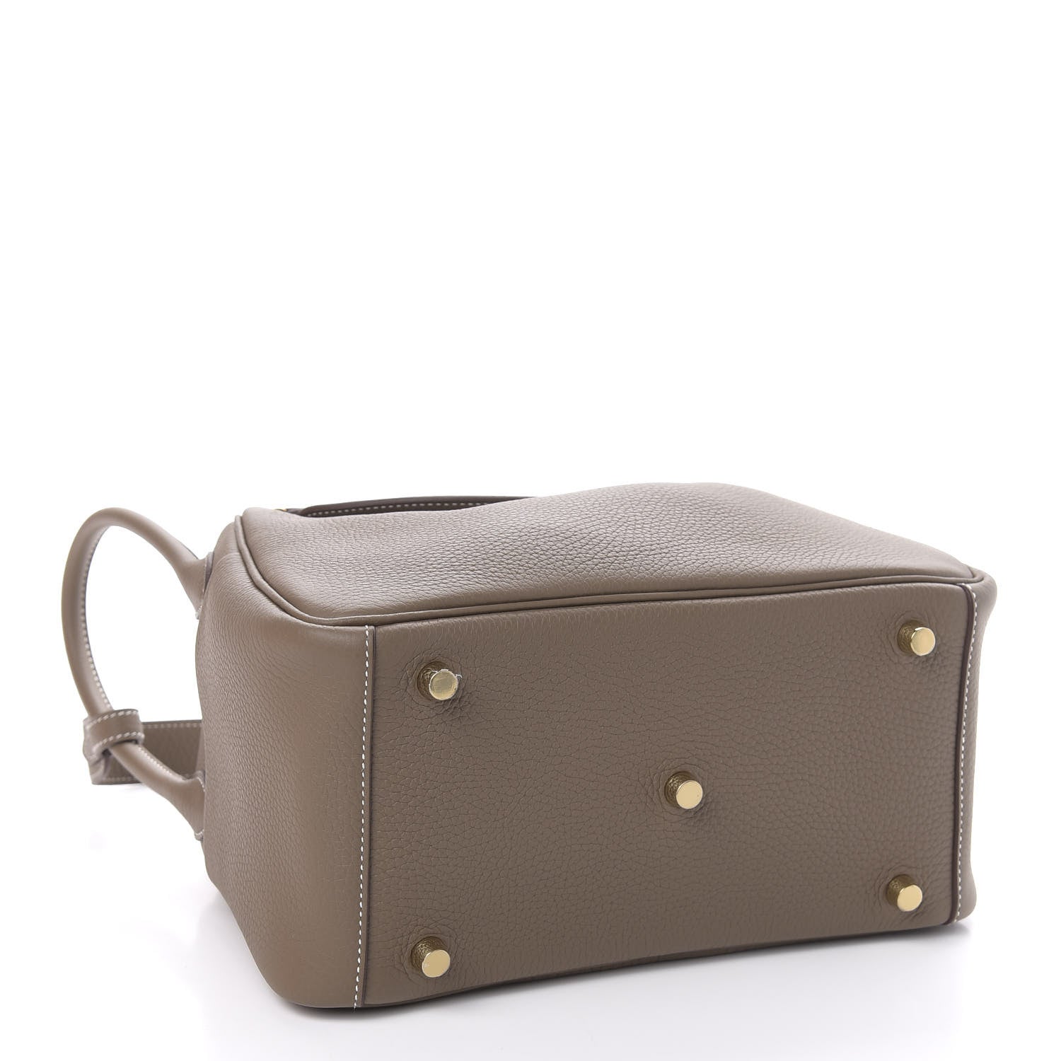 Hermes Taurillon Clemence Lindy 26 Etoupe 4 of 10