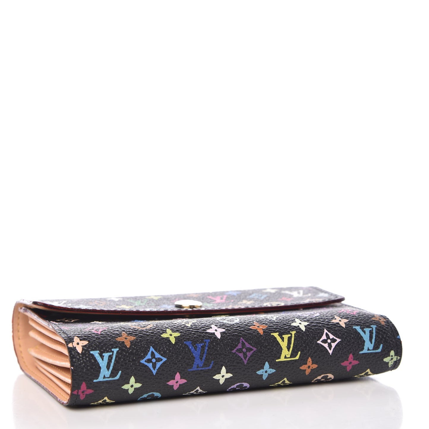 Monogram Multicolor Alexandra Wallet Black