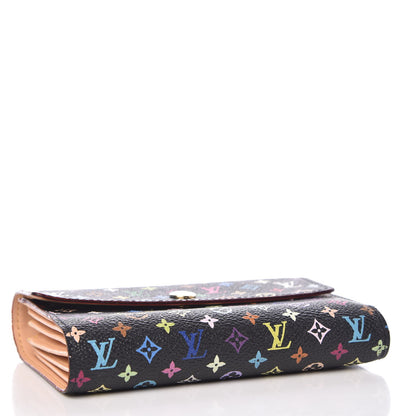 Louis Vuitton Monogram Multicolor Alexandra Wallet Black 4 of 10