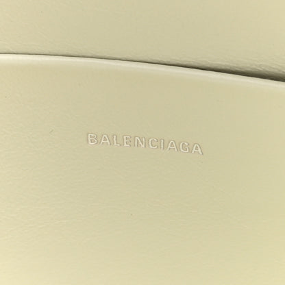 Balenciaga Calfskin Logo Cash Wristlet Clutch Bag White 6 of 6