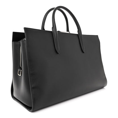 Saint Laurent Calfskin Large Jane Tote Black 3 of 10