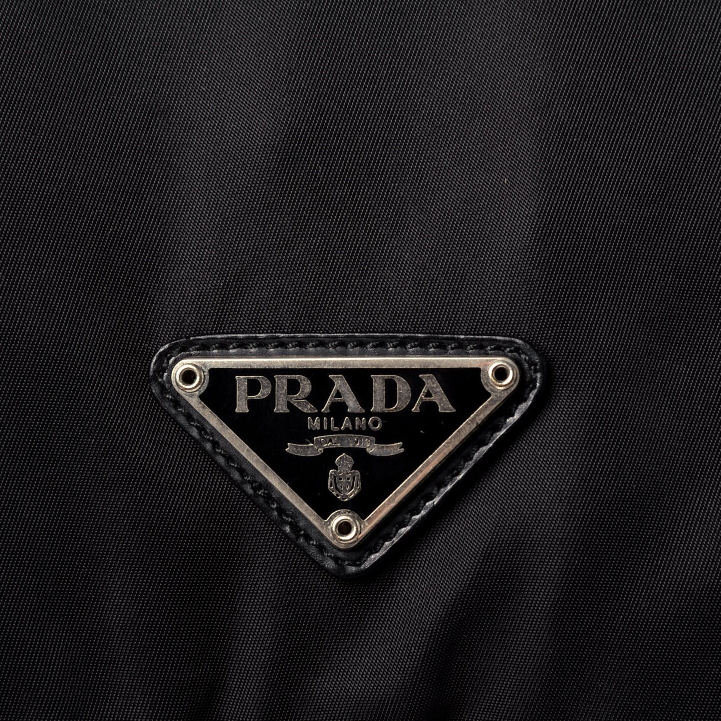 Nylon Vela Medium Backpack Black