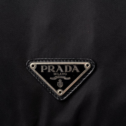 Prada Nylon Vela Medium Backpack Black 10 of 10
