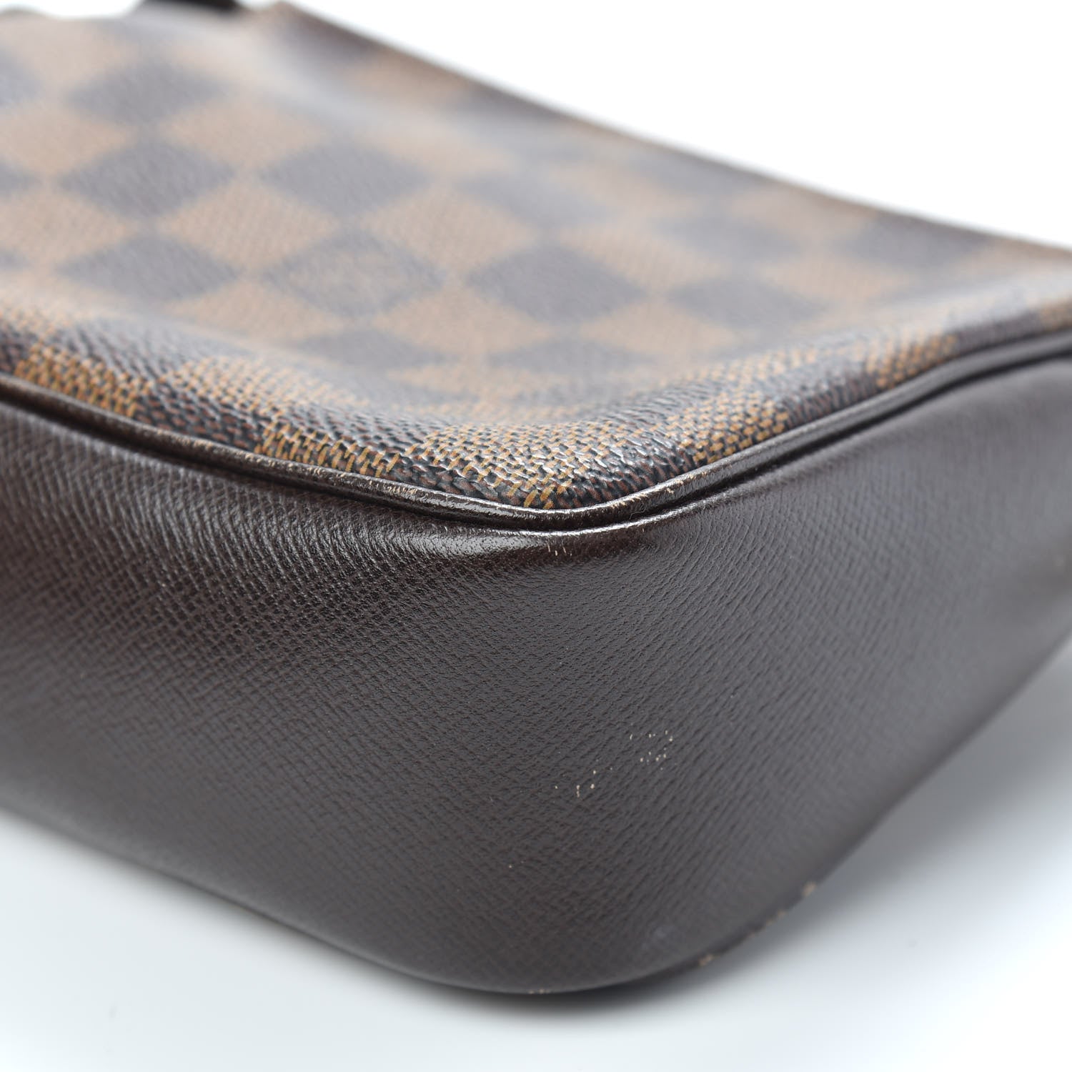 Louis Vuitton Damier Ebene Trousse Make Up Bag Pochette 9 of 10