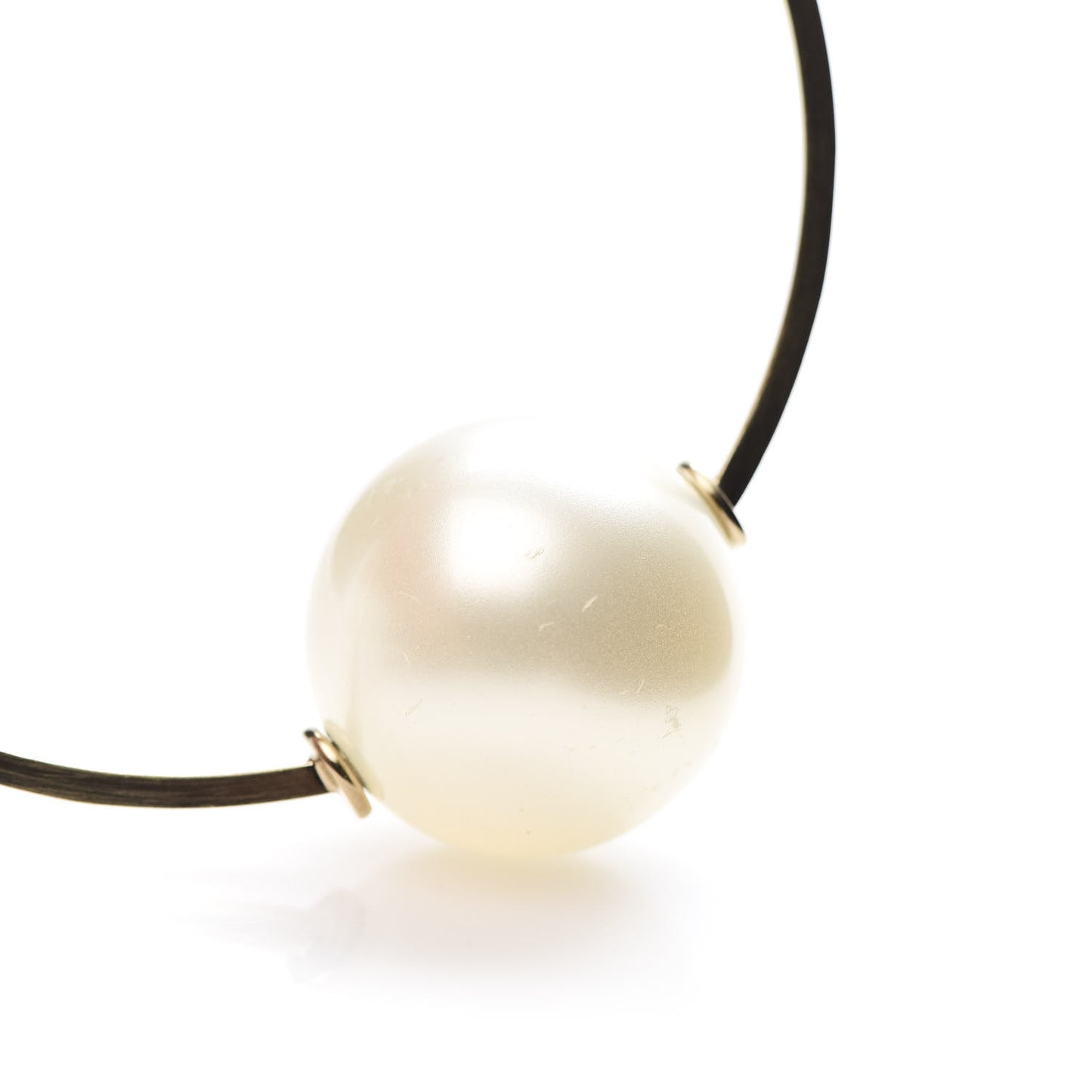 Pearl Medium Bangle Gold
