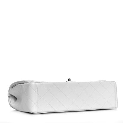 Chanel Caviar Quilted Maxi Double Flap White 4 of 11