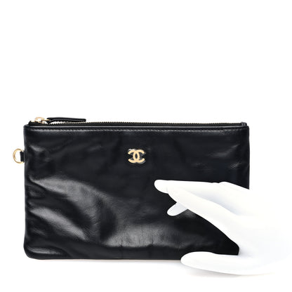 Chanel Shiny Calfskin Chanel 22 Removable Pouch Black 2 of 6