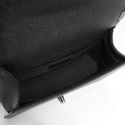 Chanel Caviar Quilted Medium Boy Flap Black 5 of 8