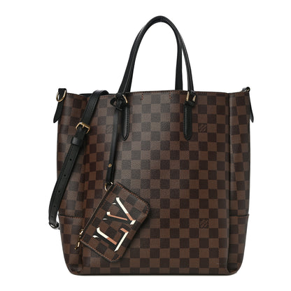 Louis Vuitton Damier Ebene Belmont MM Black 1 of 10