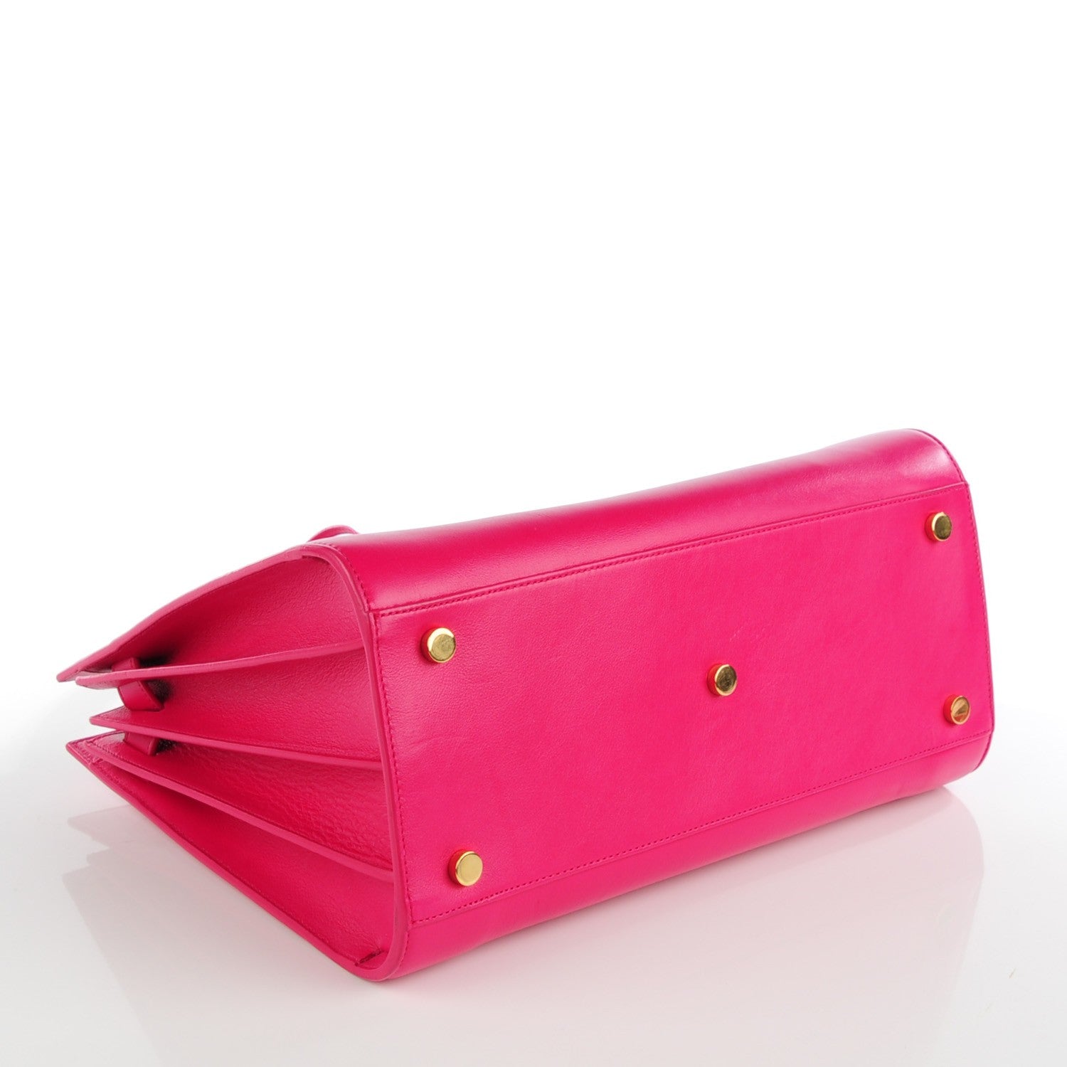 Saint Laurent Calfskin Small Sac De Jour Bubblegum 4 of 7