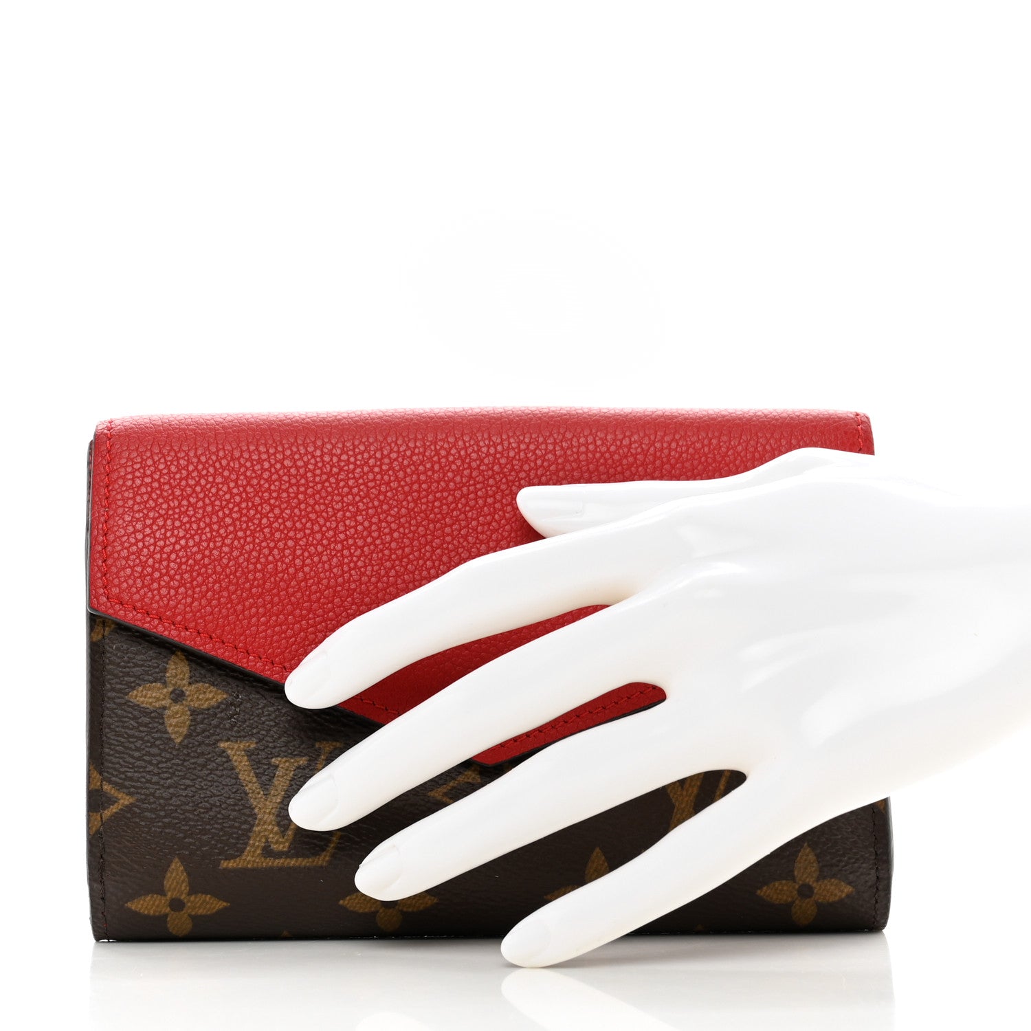 Louis Vuitton Monogram Pallas Compact Wallet Cherry 2 of 8
